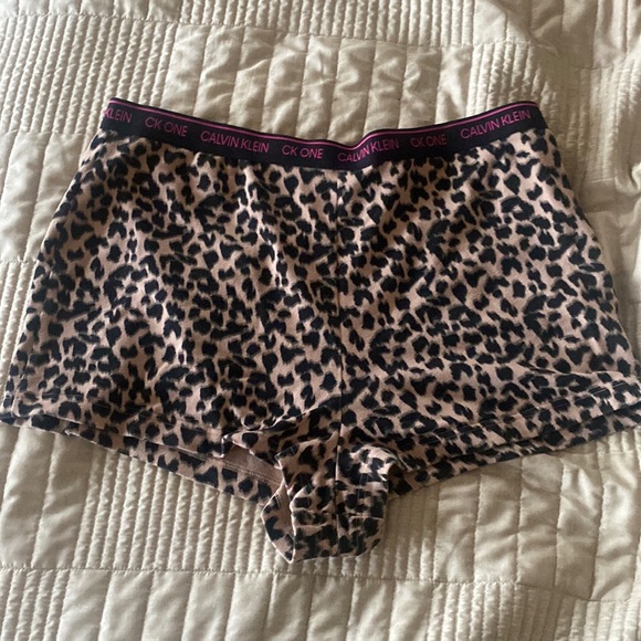 Calvin Klein CK One | Glisten Animal Print Shorts - Picture 8 of 11